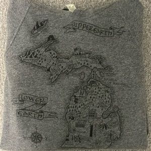 State of Michigan Hooded Sweatshirt